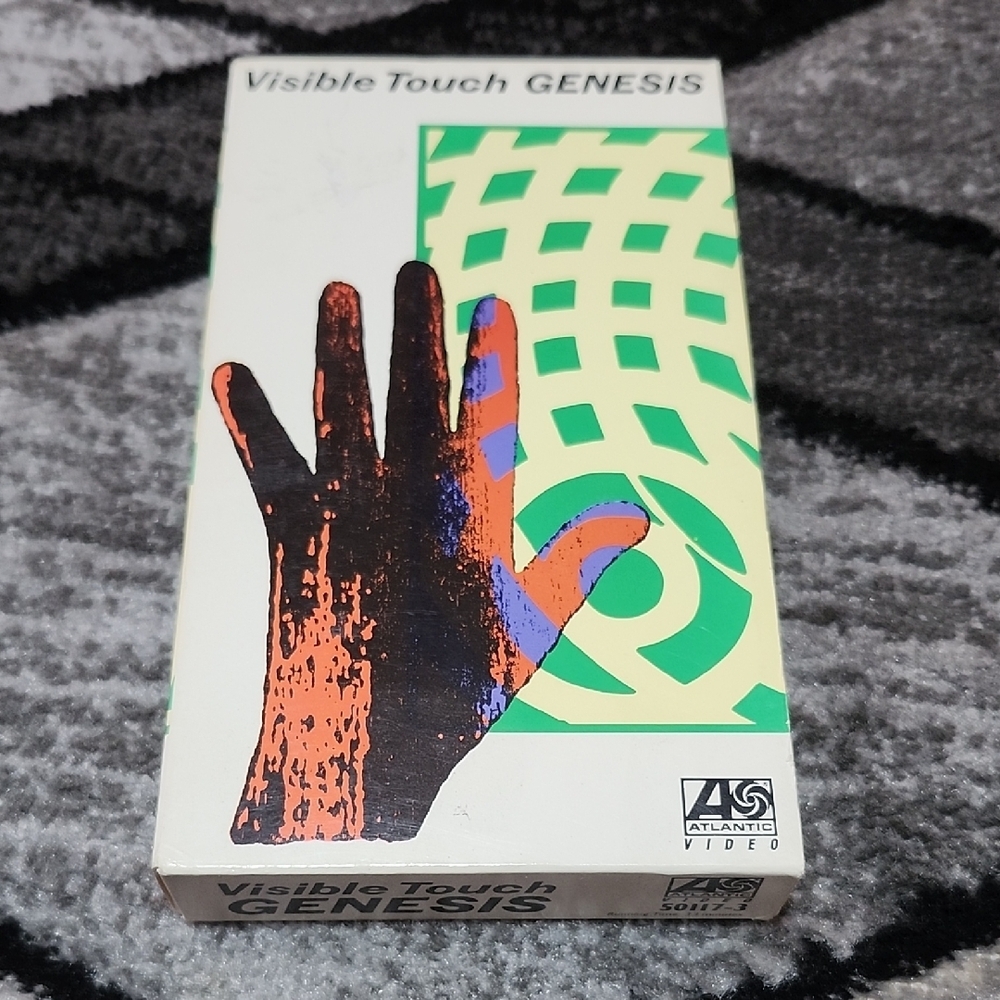 VISIBLE TOUCH GENESIS VHS 1987 MUSIC VIDEO